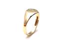 9ct Yellow Gold Heart Signet Ring