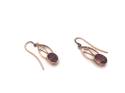 9ct Yellow Gold Garnet Stud Earrings