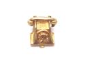 9ct Yellow Gold Telephone Charm