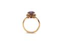 9ct Yellow Gold Amethyst Ring