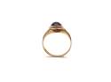 9ct Yellow Gold Garnet Solitaire Ring