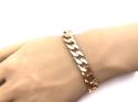 9ct Yellow Gold Curb Bracelet 8.5 inch