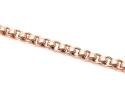 9ct Rose Gold Rollerball Bracelet 8 inc