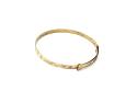 9ct Yellow Gold Expandable Baby Bangle