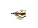 9ct Yellow Gold Plane Tie Pin