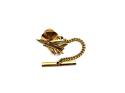 9ct Yellow Gold Plane Tie Pin