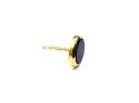 9ct Yellow Gold Lapis Tie Pin