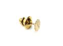 9ct Yellow Gold Flower Tie Pin