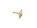 9ct Yellow Gold Square Tie Pin