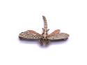 9ct Yellow & Rose Gold Dragonfly Brooch