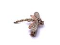 9ct Yellow & Rose Gold Dragonfly Brooch