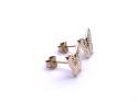 9ct Yellow Gold Butterfly Stud Earrings