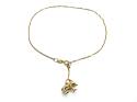 9ct Yellow Gold Dolphin Anklet