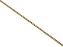 9ct Yellow Gold Flat Curb Anklet