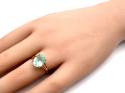 9ct Green Tourmaline Solitaire Ring