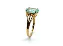 9ct Green Tourmaline Solitaire Ring