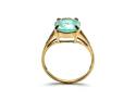 9ct Green Tourmaline Solitaire Ring