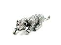 Silver Prowling Tiger Pendant