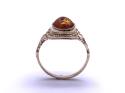 9ct Yellow Gold Amber Ring