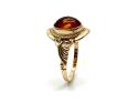 9ct Yellow Gold Amber Ring