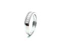 Silver CZ Baguette Eternity Ring