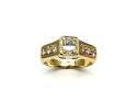 18ct Yellow Gold Diamond Solitaire Ring