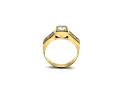 18ct Yellow Gold Diamond Solitaire Ring