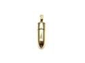 9ct Yellow Gold Bullet Pendant