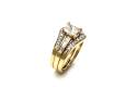 18ct Yellow Gold Diamond Bridal Set