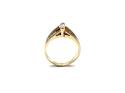 14ct Yellow Gold Marquise Diamond Ring