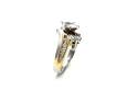 14ct Yellow & White Gold Diamond Ring