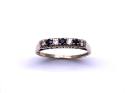 9ct Sapphire & CZ Eternity Ring