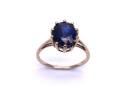 9ct Yellow Gold Kyanite Solitaire Ring