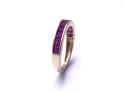 9ct Yellow Gold Ruby Eternity Ring