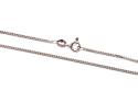 9ct White Gold Curb Chain