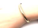 9ct Yellow Gold Hinged Bangle