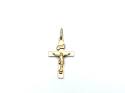 9ct Yellow Gold Crucifix Pendant