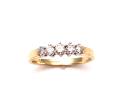 9ct  Diamond 5 Stone Eternity Ring