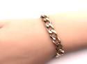 9ct Yellow Gold Curb Bracelet 9 inch