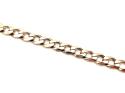 9ct Yellow Gold Curb Bracelet 9 inch