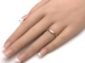 9ct Yellow Gold Wishbone Wedding Ring