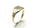 9ct Yellow Gold Square Signet Ring