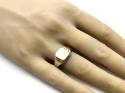 9ct Yellow Gold Square Signet Ring