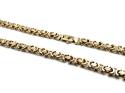 9ct Yellow Gold Heavy Byzantine Chain