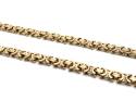 9ct Yellow Gold Heavy Byzantine Chain