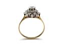 9ct Yellow Gold Diamond Cluster Ring