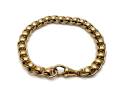 9ct Yellow Gold Rollerball Bracelet