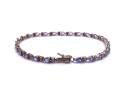 9ct Yellow Gold Tanzanite Bracelet