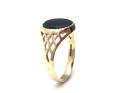 9ct Yellow Gold Onyx Signet Ring