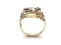 9ct Yellow Gold Lion Ring